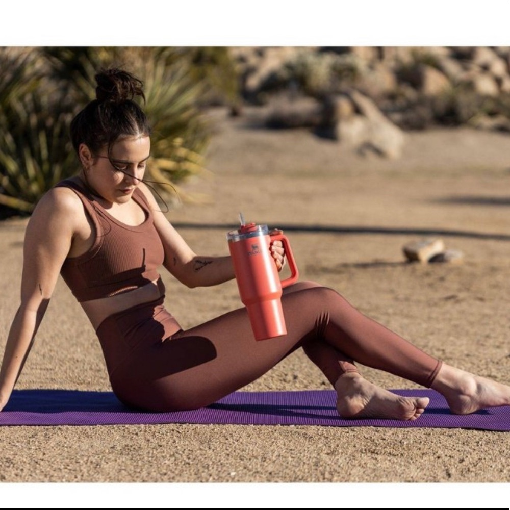 Stanley 40oz Tumbler Target Exclusive Coral color - Picture 7 of 15